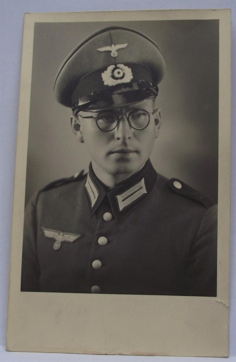 Wehrmacht Photo Post Card.