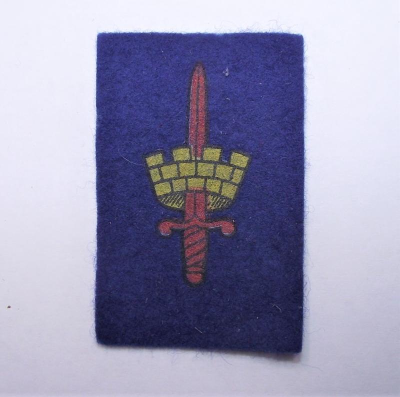 London District Formation Badge.