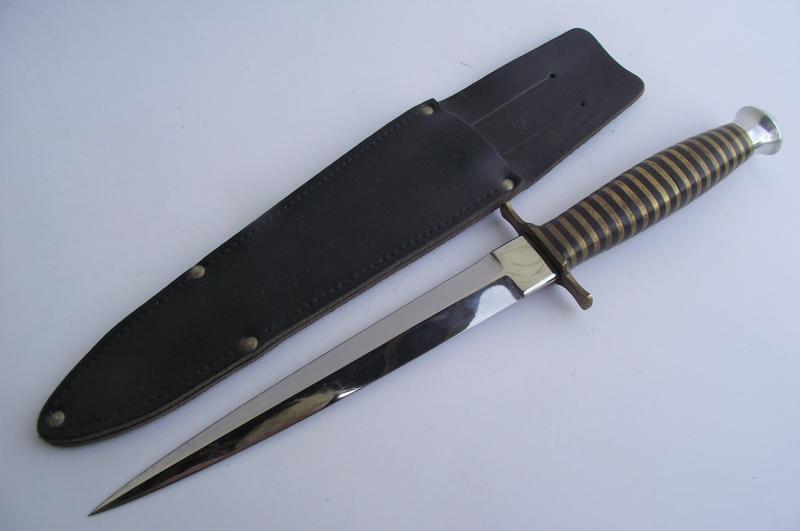 Vintage Fighting Knife. J.Nowill.