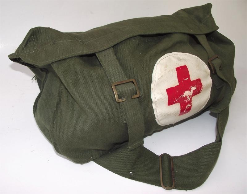 Complete British Army General Purpose First Aid Kit. Falklands Period?