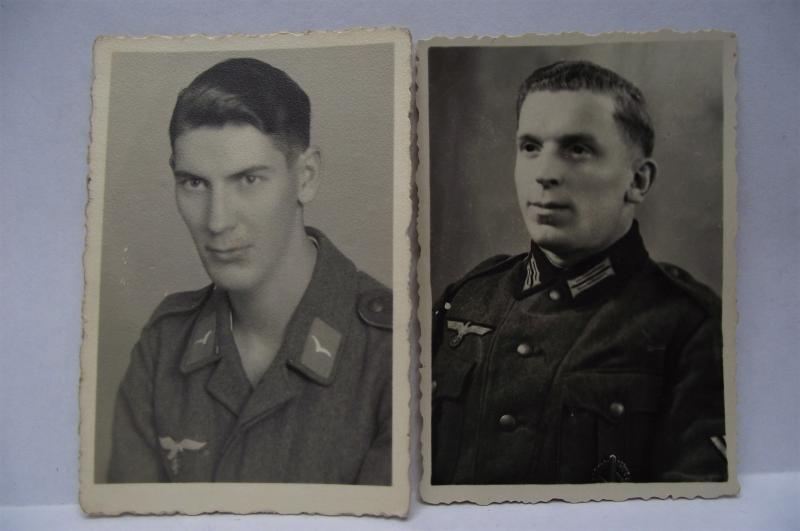 Wehrmacht Portrait Photos.