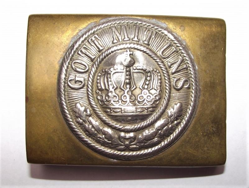 Crow Valley Militaria | Imperial German M1895 Prussian Belt Buckle.