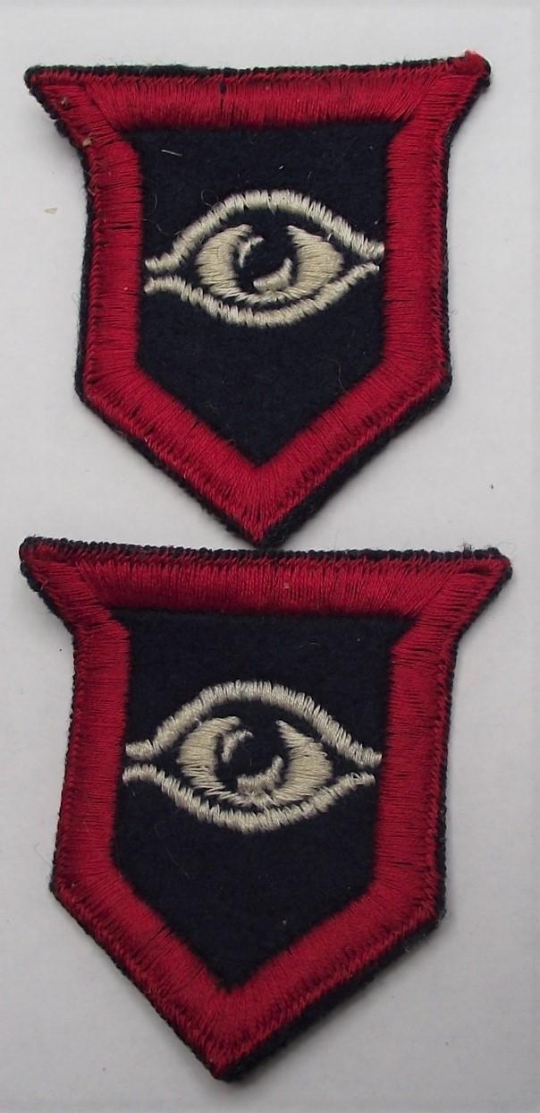 Crow Valley Militaria | The Guards Armoured Division Formation Badge Pair.