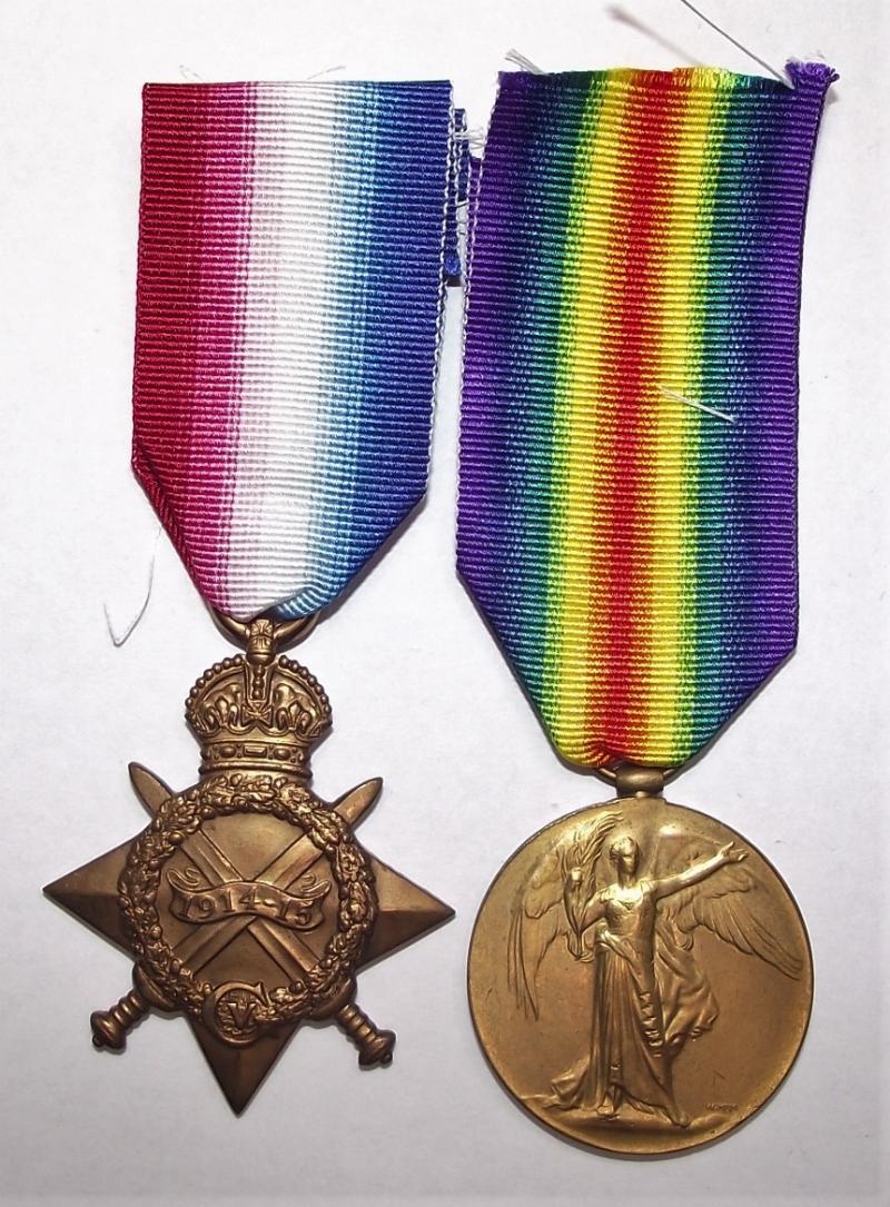 A.S.C. WW1 British Medals. Killed 1916.