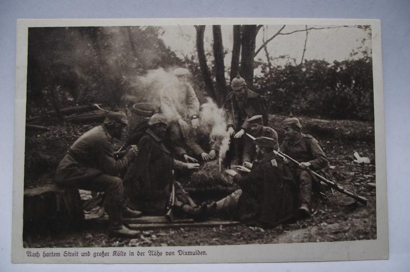 Imperial German Post Card. ''In The Field''