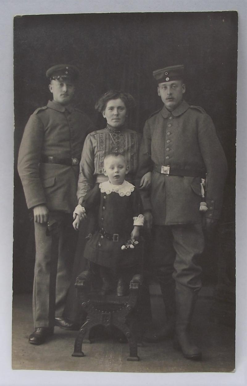 Imperial Serbian Post Card. Mum With Her Boys.