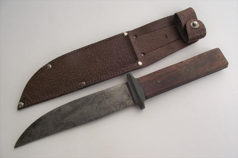 Vintage Sheath Knife. Auxiliary Units.