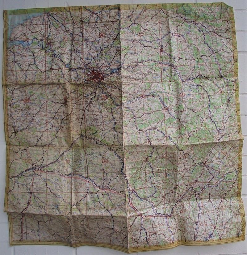 Luftwaffe Flight Navigation Map. Le Havre, France