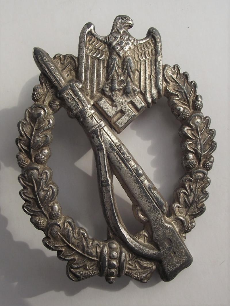 Silver Infantry Assault Badge. BSW.