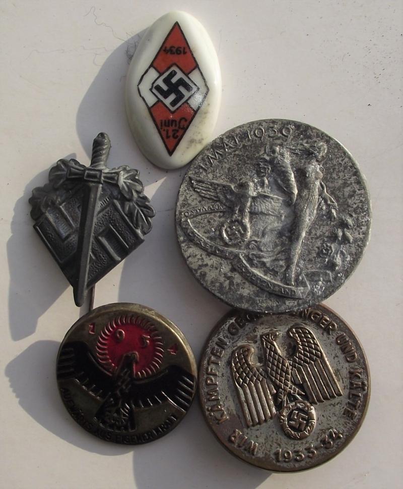 WW2 German Badge Selection.