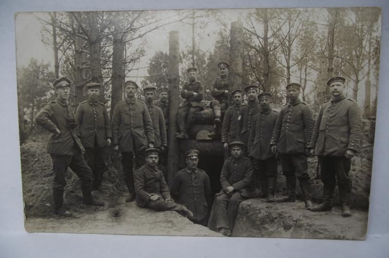 Imperial German Post Card. Trench.