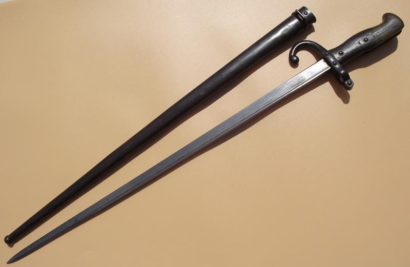 Steyer Manufactured Greek Gras Bayonet.