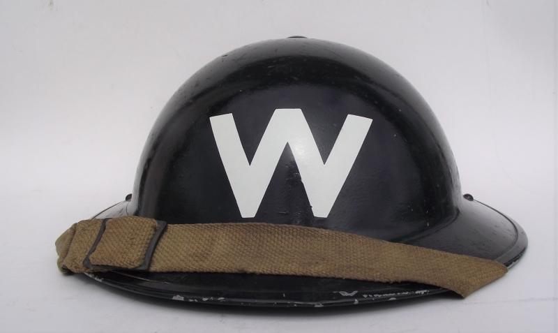 Homefront Steel Helmet. Warden. 1949.