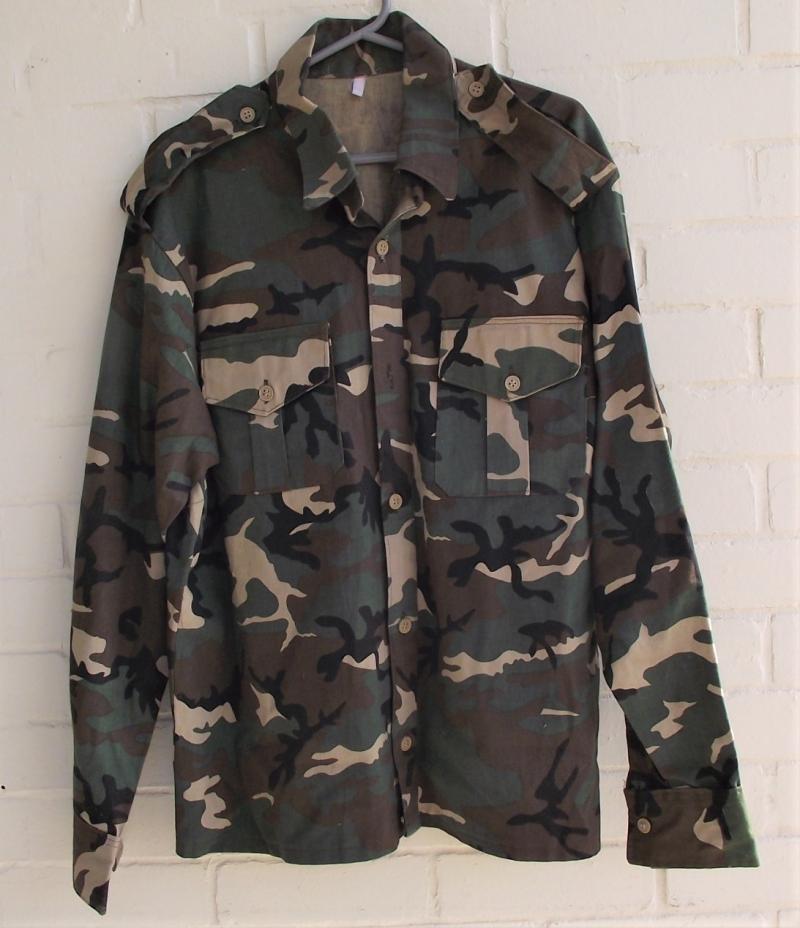 Iraqi Woodland/ Leaf Camo Shirt.