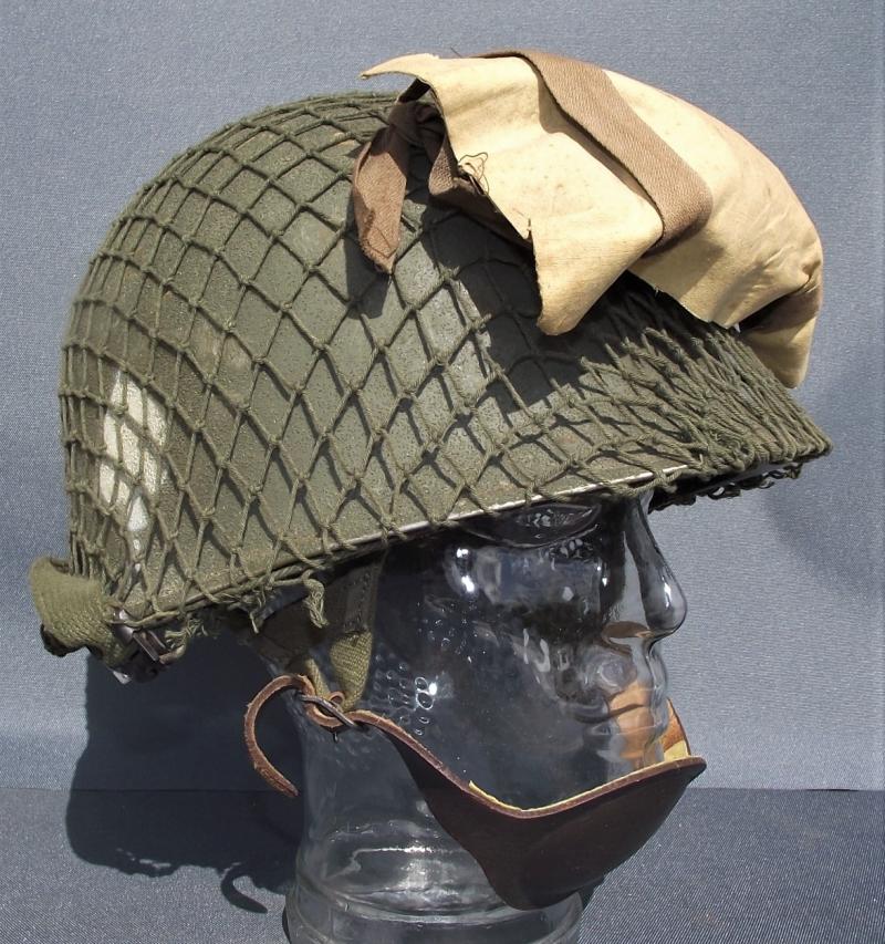 U.S. Airborne M1 Steel Helmet.