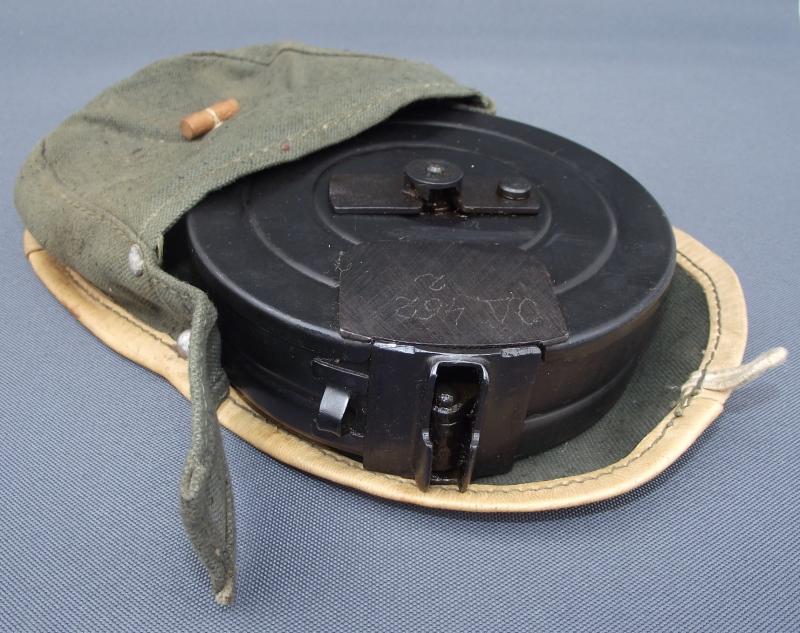 PPSH Drum Magazine and Pouch