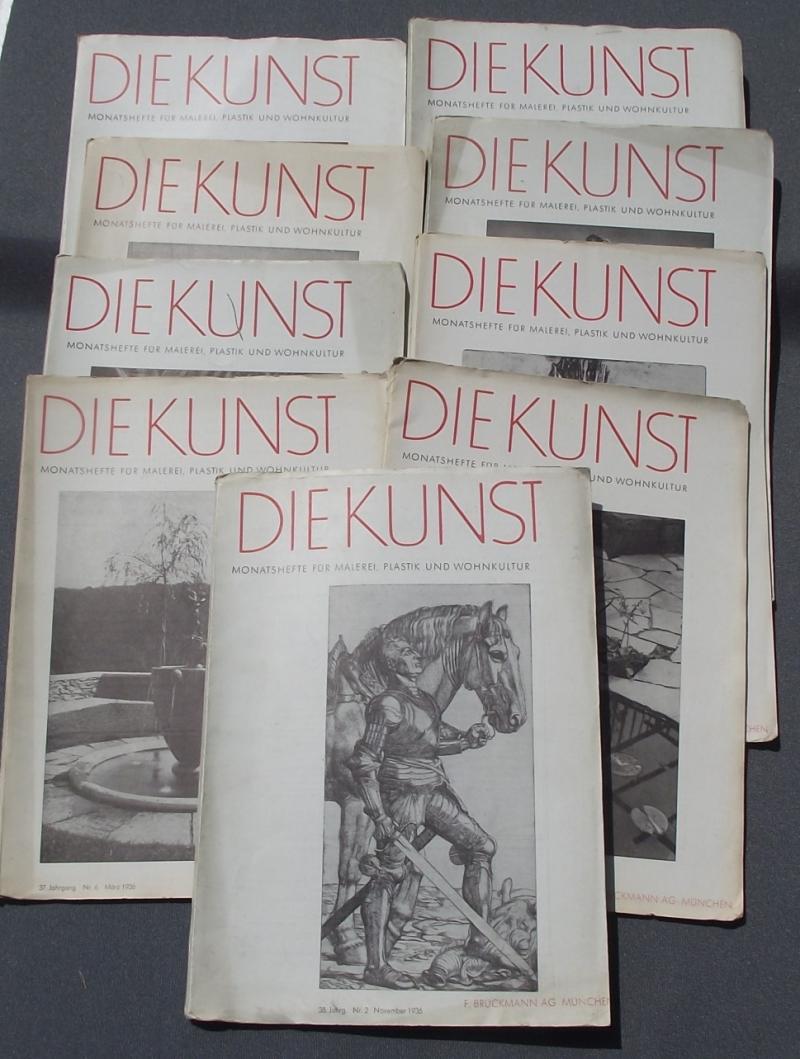 9 X Die Kunst Magazines.