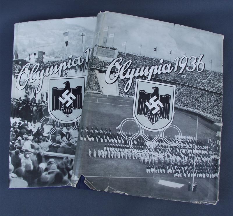 Die Olympischen Spiele 1936, Band1 and Band2.