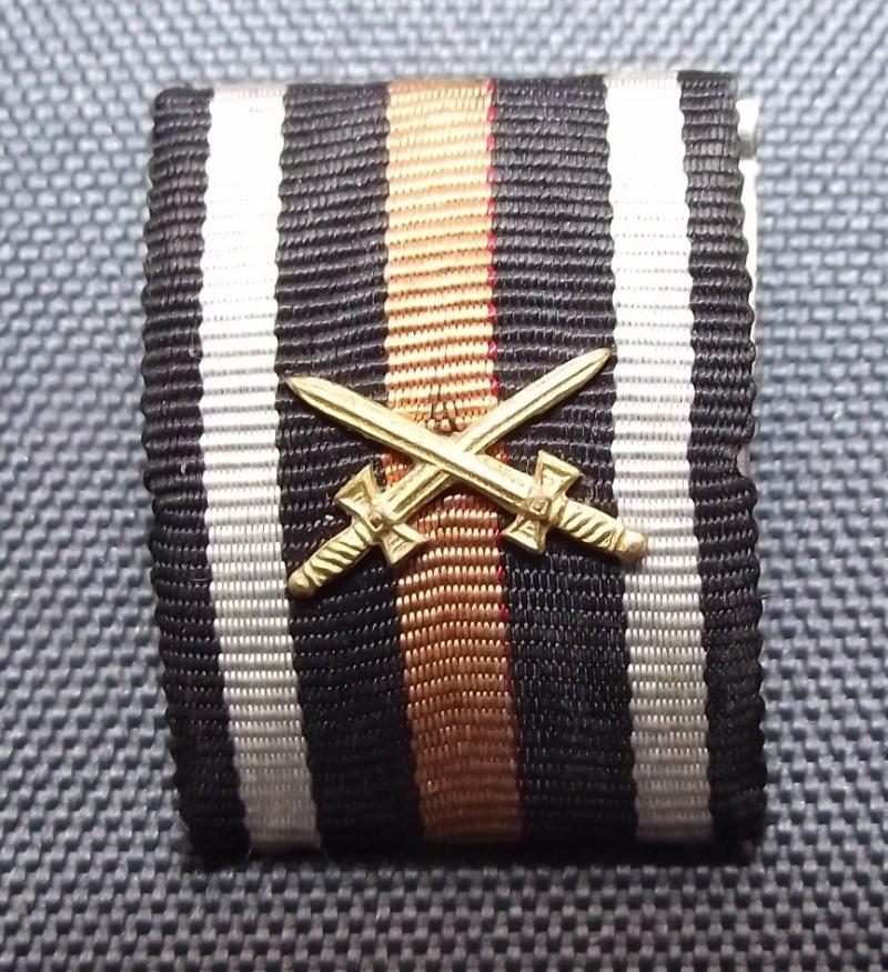 Large Hindenberg Honour Cross Ribbon Bar.