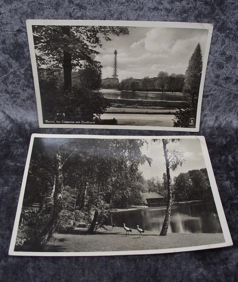 2 X 1936 Photo Postcards, Olympic.