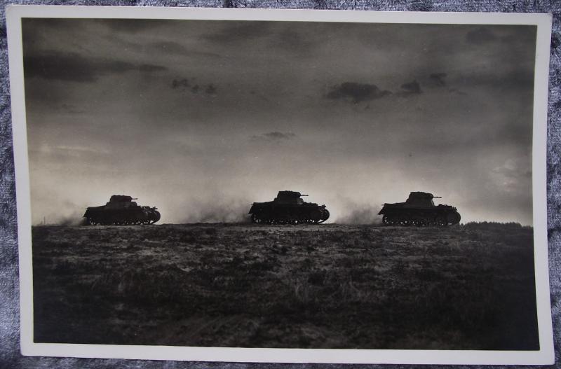 Wehrmacht Photo Post Card. Panzer 1.