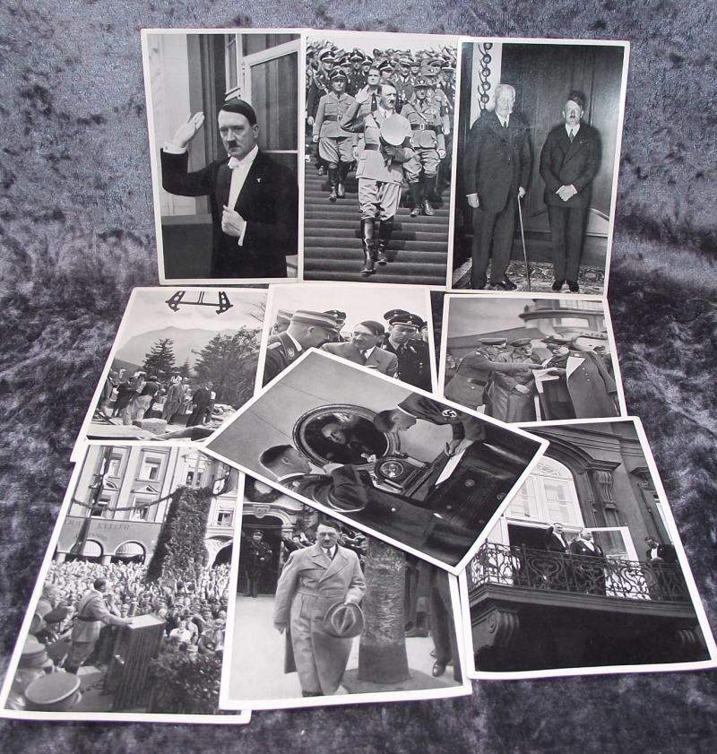 Adolf Hitler Cigarette Album Cards.