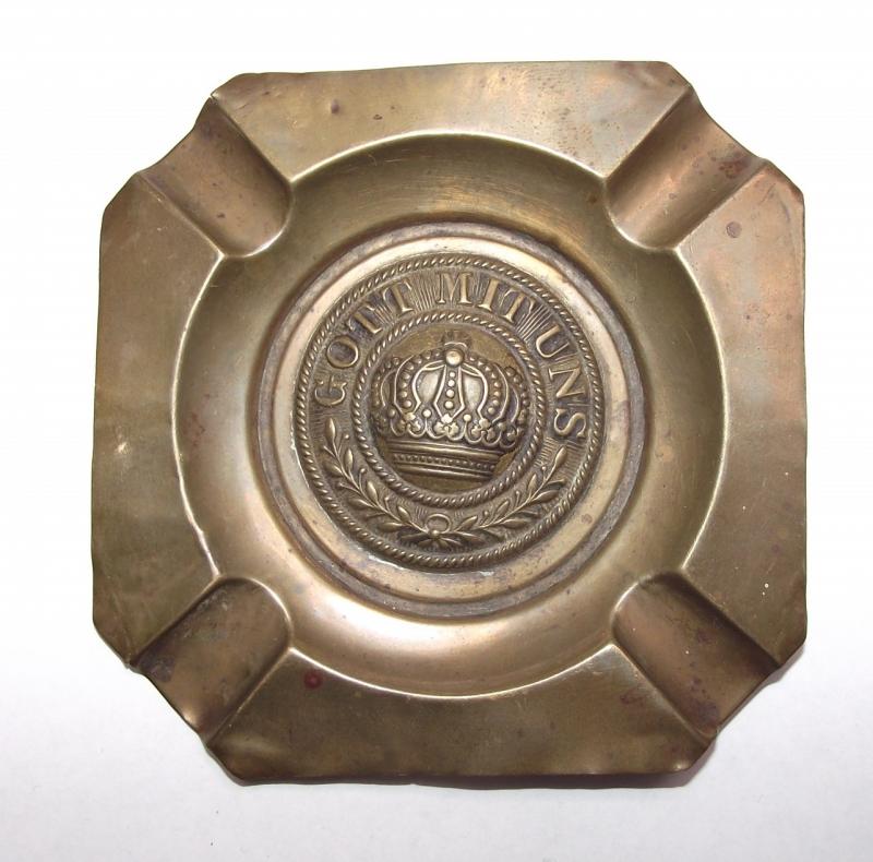 WW2 Prussian Souvenir Ashtray.