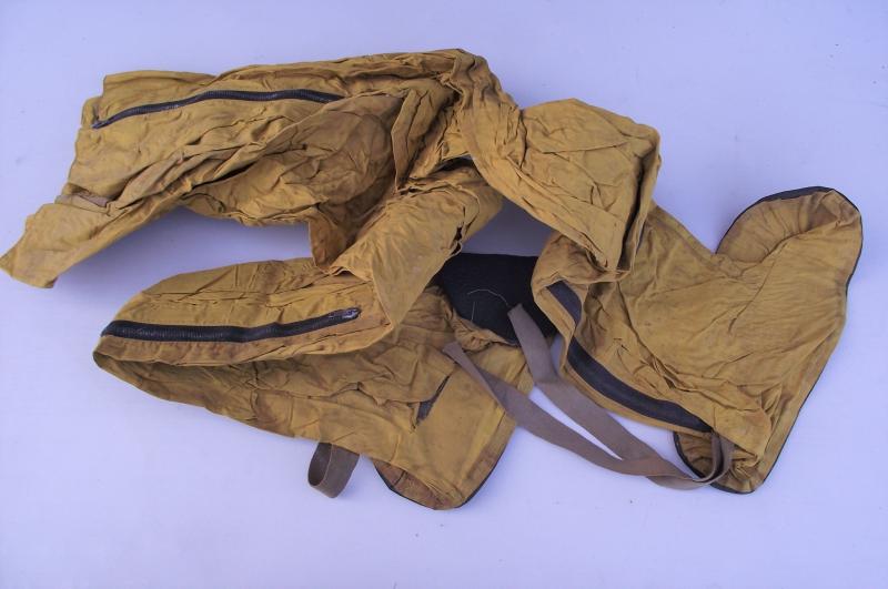 1944 Dated British Survival Immersion Suit Bottoms.