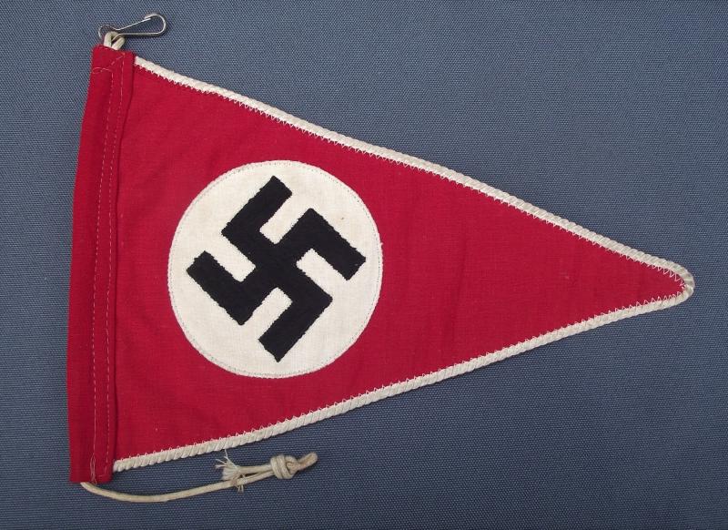 NSDAP Car Pennant.