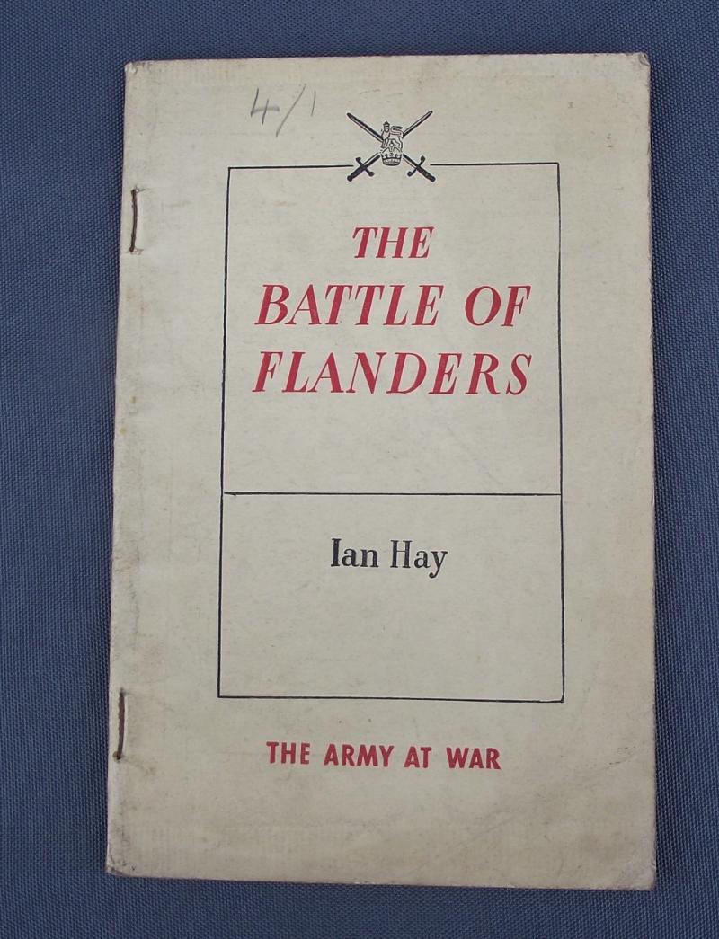 ''The Battle of Flanders-1940'' Booklet.