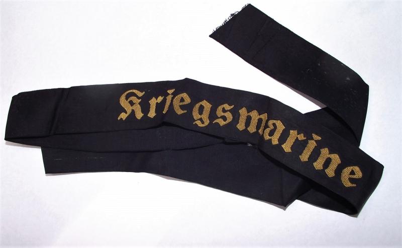 Kriegsmarine Cap Tally.