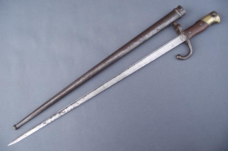 French M1874 ''Gras'' Bayonet. Matching Numbers.