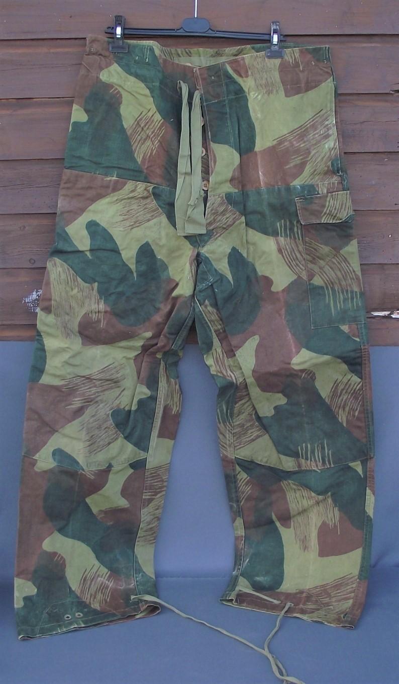 1956 Dated Belgium Brush Stroke Camo Trousers.