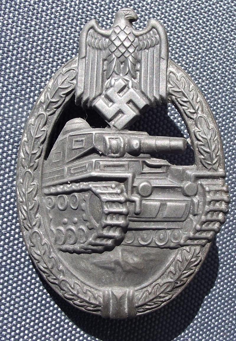 Panzer Assault Badge. Frank Reif.