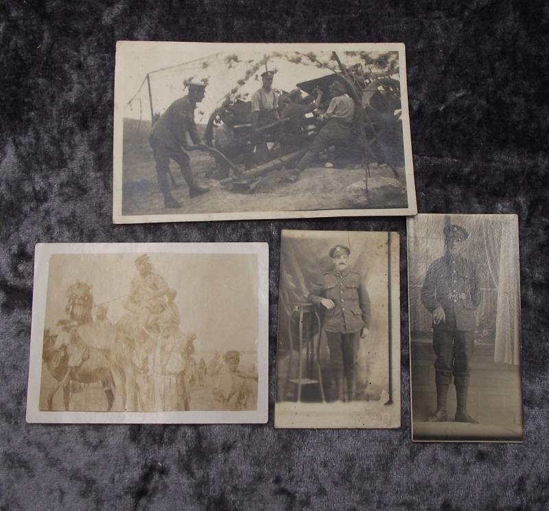 4 X WW1 British Photos.