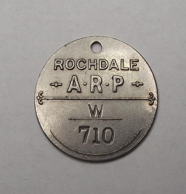 A.R.P. Dogtag, Rochdale.