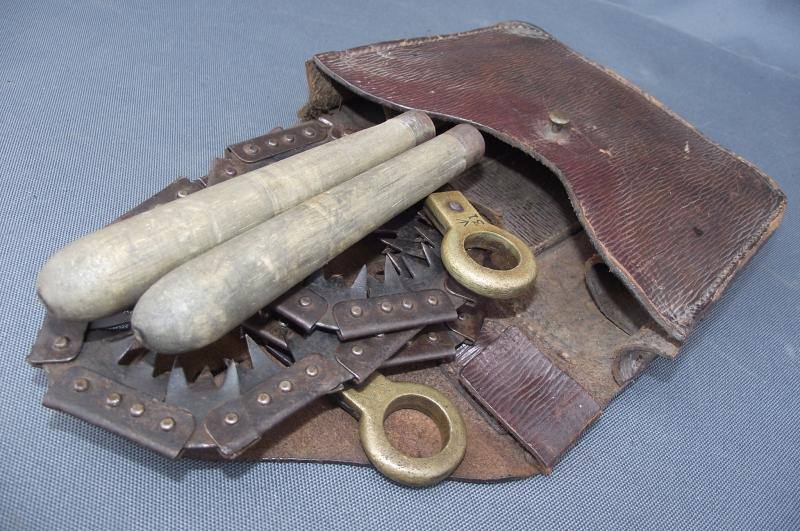 British Trench Folding Saw. 1916 Dated.