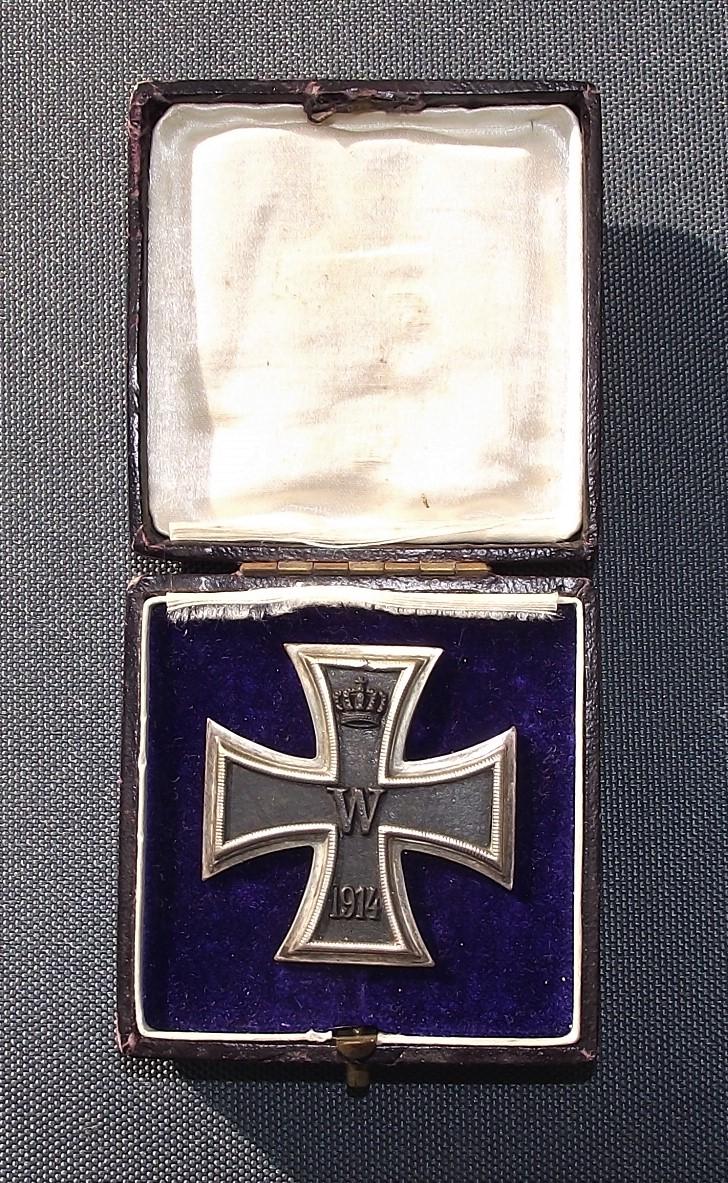 Imperial Boxed Iron Cross First Class. MM/KO.