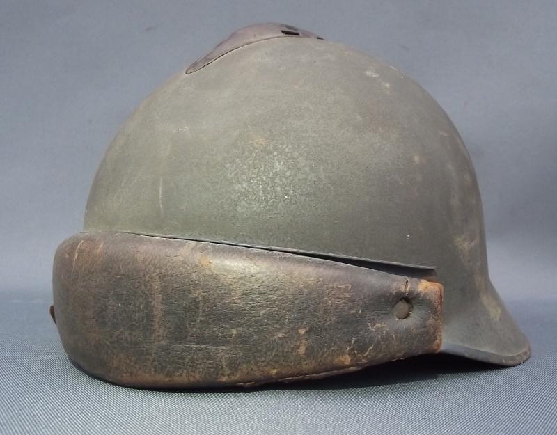 French M45 ''Jeanne d' Arc'' Steel Helmet.