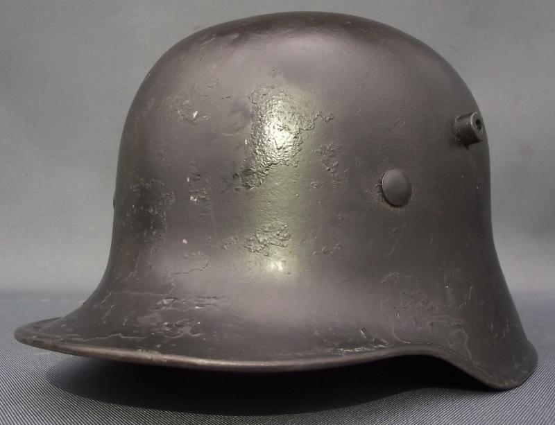 WW1 German Transitional M18 Steel Helmet.