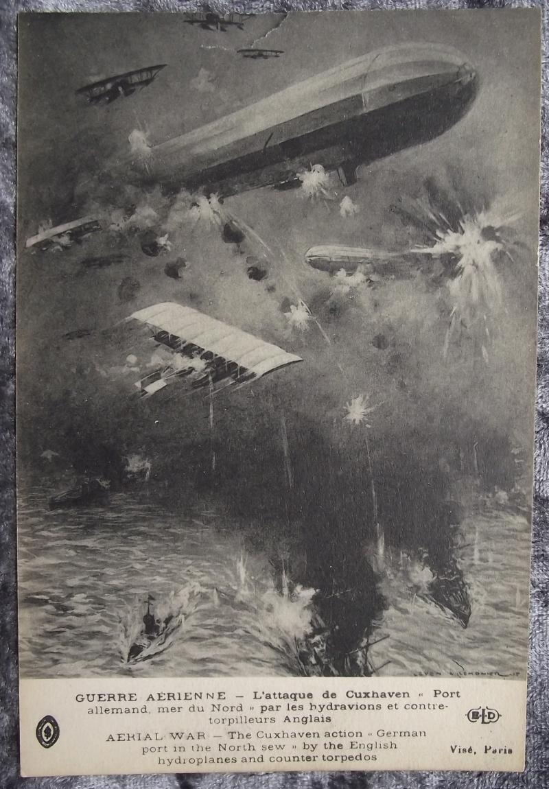 WW1 French/British Post Card. Aerial War.