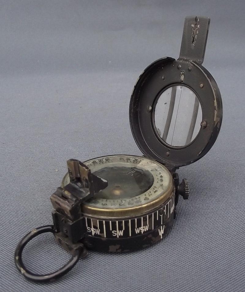 British 1944 Dated Prismatic Compass.