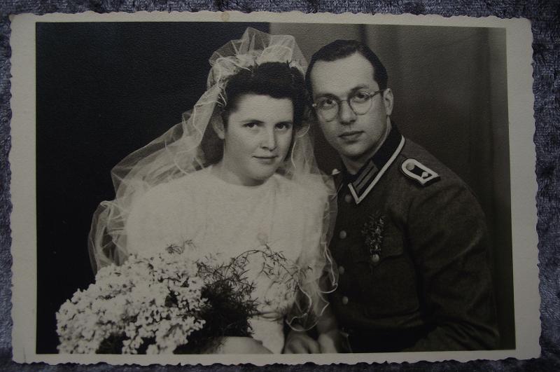 Wehrmacht Photo Post Card. Heer Wedding.