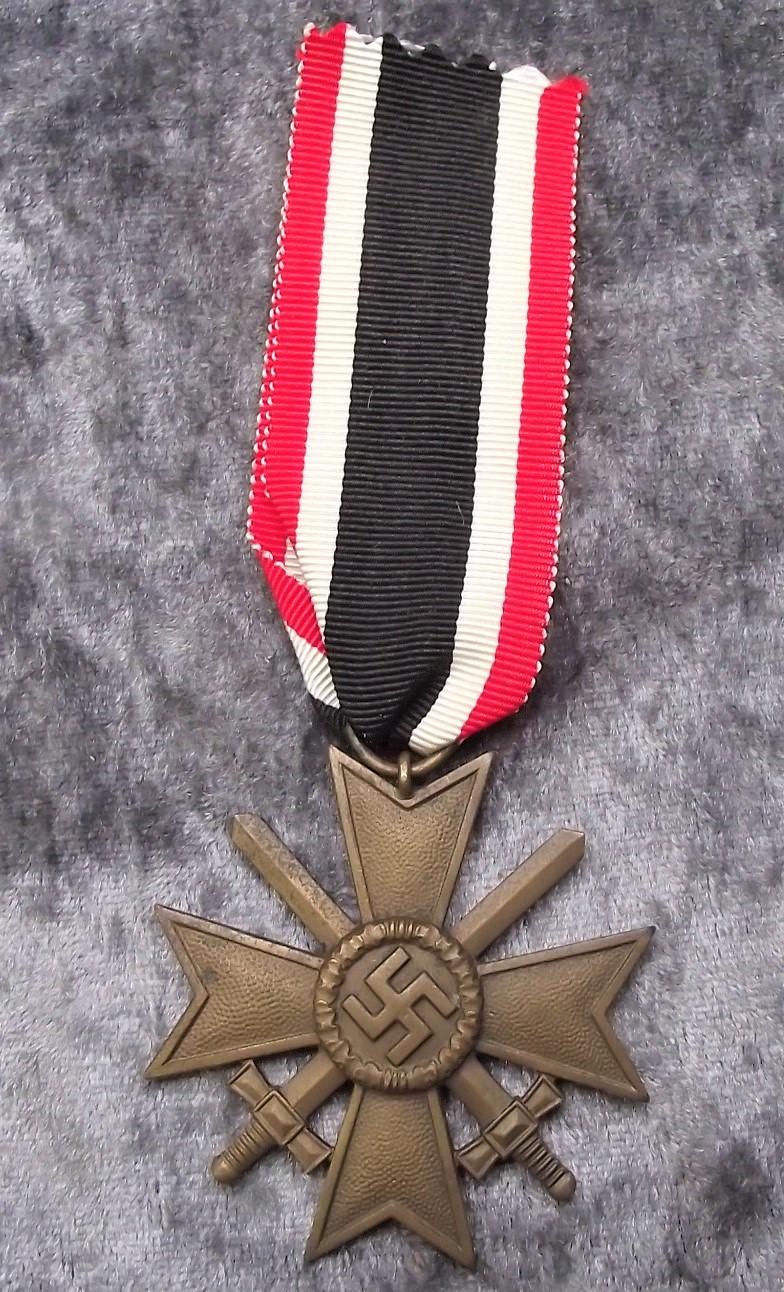 War Merit Cross with Swords . MM/34. Wilhelm Annetsberger.