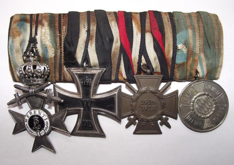 WW1 Bavarian Military Merit Medal Bar.