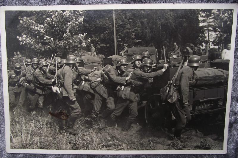 Wehrmacht Photo Post Card. Heer.