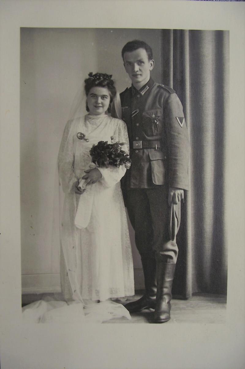 Wehrmacht Photo Post Card. Heer Wedding.