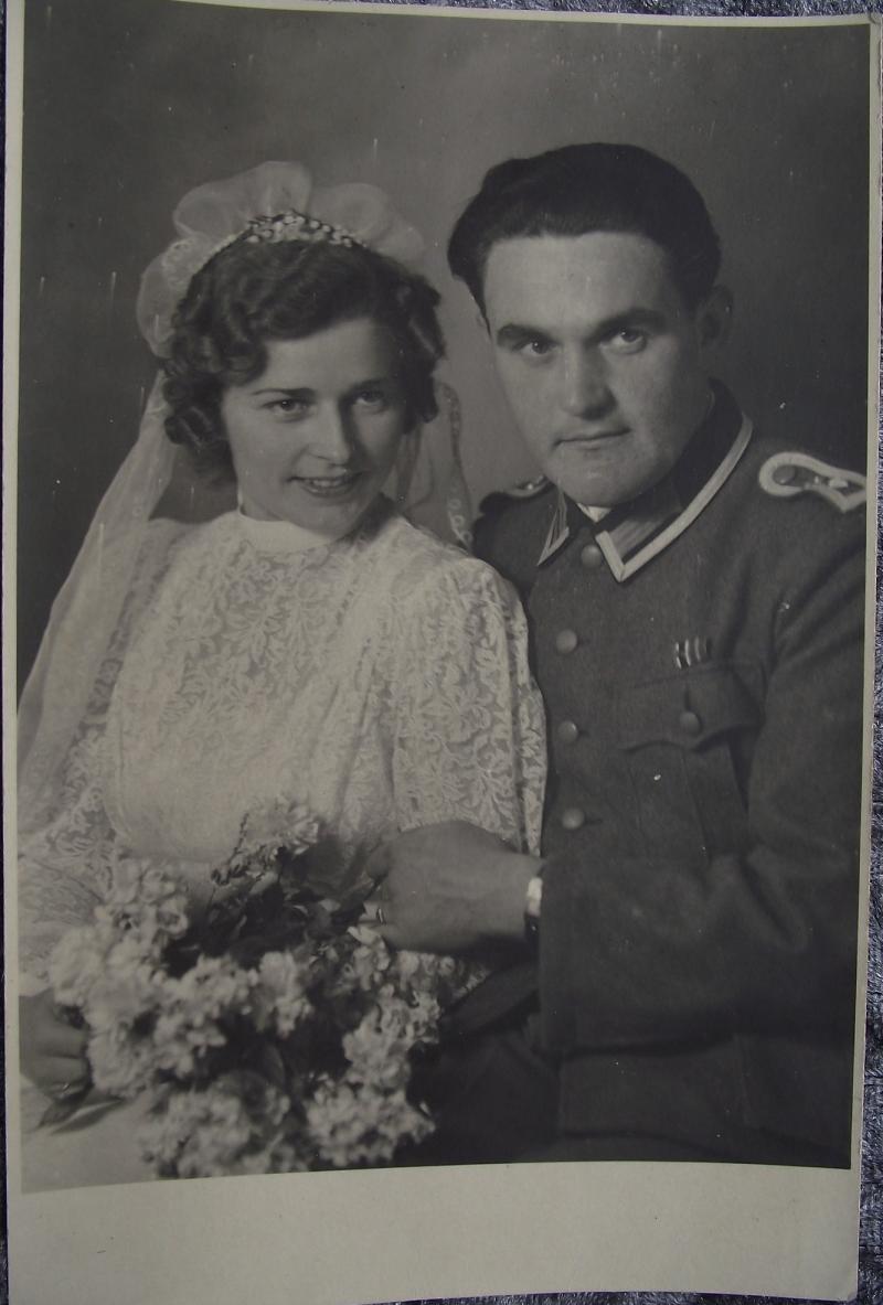 Wehrmacht Photo Post Card. Heer. Wedding.