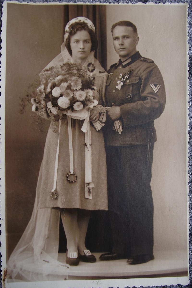 Wehrmacht Photo Post Card. Heer. Wedding.