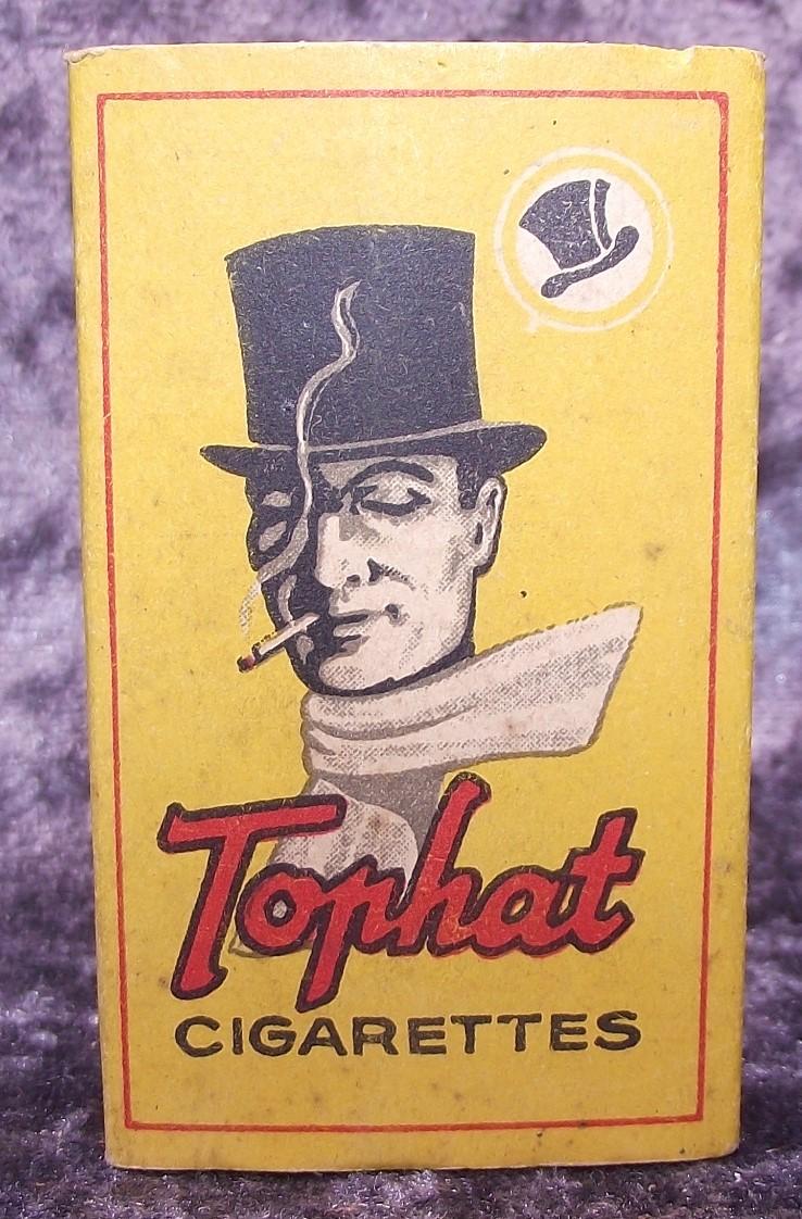 Complete Cigarett Packet. Tophat.